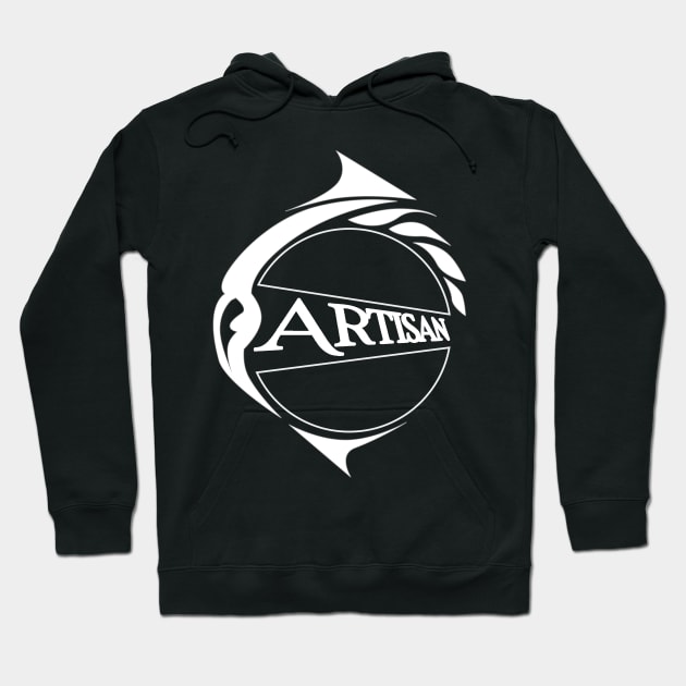 Artisan Emblem Hoodie by Markyartshop